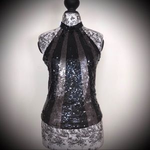 Vero Moda Sequin Halter Top